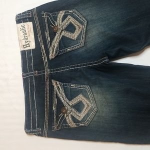 Hydraulic Authentic Vintage Denim Blue Jeans